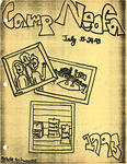 Camp Neofa Newsletter July 11-17 , Week 1, 1993