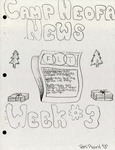 Camp Neofa Newsletter July 14 - 20 Week 3, 1996