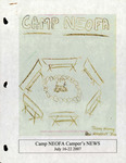 Camp Neofa Newsletter  July 16- 22  Week 2, 2006