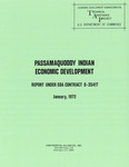 Passamaquoddy Indian Economic Development by U.S. Department of Commerce, U.S. Economic Development Administration, and Continental-Allied Co.