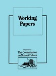 Working Papers for Maine's Future : Research Reports of the Subcommittees of the Commission on Maine's Future by Commission on Maine's Future