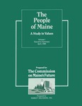 The People of Maine : A Study in Values : Vol. 1 by Market Decisions, Inc.