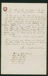 1861-08-05 Accounts of James Burbank, Coroner, regarding the inquest on the body of Charles H. Fogg by James Burbank