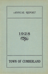 Town of Cumberland, Maine, Annual Report 1928 by Cumberland (Me.)