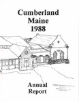 Town of Cumberland, Maine, Annual Report 1988 by Cumberland (Me.)