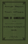 Town of Cumberland, Maine, Annual Report 1905 by Cumberland (Me.)
