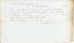 Joseph Smith Bill for Services in the Case of Jonathan Barbour, April 21, 1845 by Cumberland (Me.)