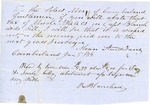 Sloan Sturdivant Request for Tax Abatement, January 5, 1854 by Cumberland (Me.)