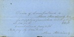 Sloan Sturdivant Bill for Supplies for Town Poor, January 31, 1856