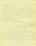 Letter from Montville Overseers of the Poor Regarding Susan Barnum, February 17, 1859 by Cumberland (Me.)
