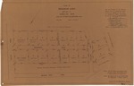 Plan of Broadmoor Acres, Tuttle Road, Broadmoor Drive and Willow Lane, Cumberland, Maine, 1961 by M. W. Blanchard