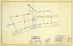 Plan of Property of Leroy Stratton, Methodist Road, Cumberland, Maine, 1973