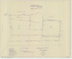 Plan of Property of William J. Seretta, Jr., Blanchard Road, Cumberland, Maine, 1982 by Professional Land Services