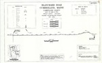 Plan of Blanchard Road Reconstruction Project, Cumberland, Maine, 2000