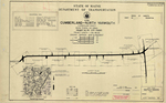 Plan of Grading, Drainage, Base and Pavement, Route 9, Cumberland, Maine, 1992 by MaineDepartment of Transportation