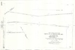Plan and Profile of Old Gray Road, Cumberland, Maine, 1906