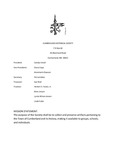 Cumberland Historical Society Newsletter 2014-04 by Cumberland Historical Society