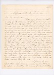 1863-02-23 Lieutenant E.M. Shaw to Adjutant General Hodsdon asking for position as Provost Marshal by E. M. Shaw