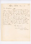 1863-03-01 Lieutenant E.M. Shaw to General regarding Edward Brackett bounty receipt by E. M. Shaw