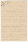 Undated (circa 1864) - John Patterson, Company I, requests papers for bounty payment