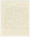 1862-04-22  Daniel Warren inquires about his status