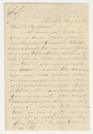1862-05-26 Daniel Marston requests a position in a new regiment by Daniel Marston