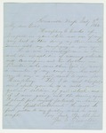 1862-07-03  George O. Brastow recommends Humphrey E. Eustis of Dixfield for a commission