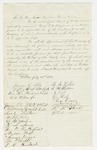 1862-07-25 James C. Miller and citizens of Wilton petition for George G. B. Adams as Lieutenant by James C. Miller