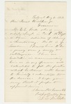1862-08-02 S.L. Milliken recommends E.E. Hale for appointment as lieutenant by S. L. Milliken