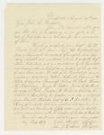 1862-08-25  Calvin Stanley and John Hohnan write regarding quota for Dixfield