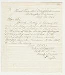 1862-08-30  Charles Williams of Company A writes regarding Josiah Nutting's pay as substitute