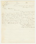1862-08-31  Captain Moses W. Rand inquires about his commission