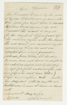 1862-08-31  J.D. Donnell writes regarding George Hutchinson