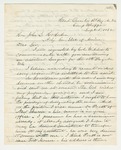 1862-09-05  Surgeon Charles Alexander requests Dr. Pratt be appointed as his assistant