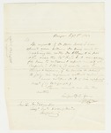 1862-09-08  J. Mason asks that Dr. Allen report to the regiment without going to Augusta