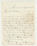 1862-09-15  Lemuel Townsend and selectmen of Brunswick request return of quota money