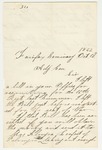 1862-10-15  Thomas H.B. Lenfest requests reimbursement for recruiting