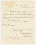 1862-10-18  Lt. Colonel Charles Tilden orders Captain Ayer to obtain books, knapsacks, and clothing for the regiment