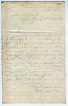 1862-11-01  Captain Charles Hutchins writes General Hodsdon regarding his date of commission