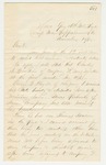 1862-11-12  Lt. Colonel Tilden writes Adjutant General Hodsdon regarding rejected and absent men