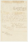 1862-11-24  Lieutenant Colonel Tilden requests permission for Major Farnham to get clothing for regiment