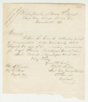 1862-11-25  Lieutenant Colonel Tilden acknowledges commissions for Captain S. Forrest Robinson and Lieutenant Isaac Pennell