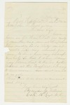 1862-12-05  Francis M. Willens requests his descriptive list