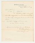 1862-12-06 Special Order 380 honorably discharging Lieutenant Ira S. Libby for disability by War Department