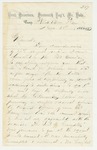 1862-12-28  A.R. Small writes Adjutant General Hodsdon regarding the casualty list of December 1862