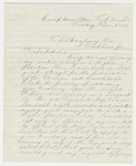 1862-02-04  Sergeant Charles Hussey requests position in a Maine regiment