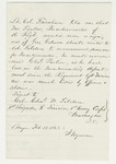 1863-02-18 J. Wyman recommends Charles Parlin for promotion by J. Wyman