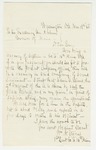 1863-03-19 Lieutenant William A. Stevens requests promotion to Captain in Company E by William A. Stevens