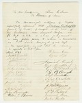 1863-04 Josiah Crosby and others recommend Sergeant Major James D. Maxfield for promotion by Josiah Crosby