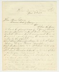1863-04-03 Colonel Tilden recommends men for promotions by Charles W. Tilden